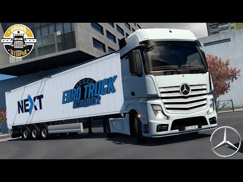 ETS2 1.40 Beta | Grand Utopia | Mercedes Actros MP4 1851 | Louchartville - Centre-ville