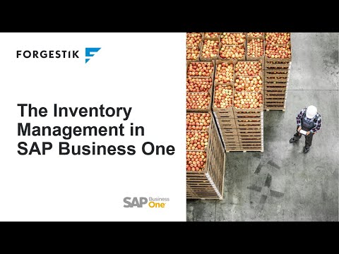 Inventory Management with SAP Business One