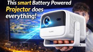 2026 BEST Budget Portable Projector? Toumei S7 - Google Tv! With Battery!