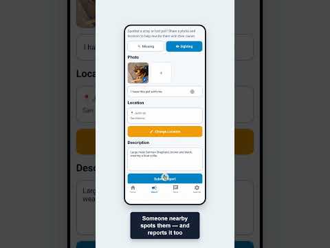 PawFinder: Lost & Found Pets video thumbnail