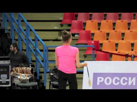 Viktoria Mazur podium training