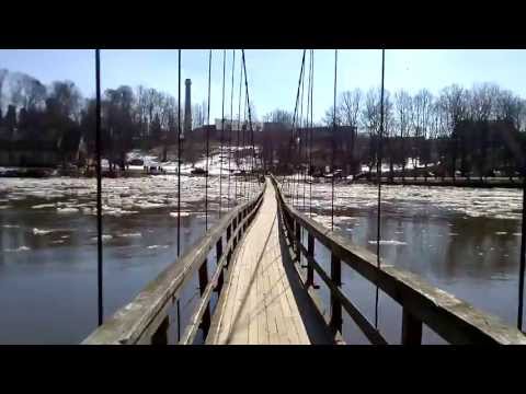 Bauskaa ledus iet. 16.04.2013