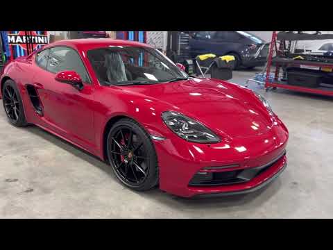 Full Xpel Paint Protection on this 2022 Porsche 718 Cayman GTS
