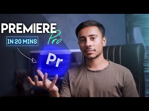 Master Premiere Pro in 20 Mins | Full Video Editing Tutorial for Beginners in hindi