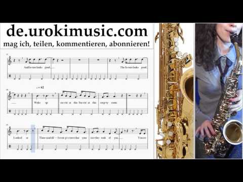 Saxophonunterricht Tenor OneRepublic - Future Looks Good Teil#2 um-995