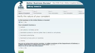 How to file a complaint with BBB