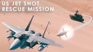 איך מטוס F-15 אמריקאי הופל והטייס שלו חולץ