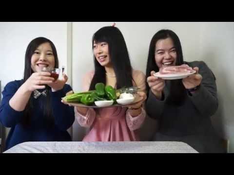 留学生の自慢の一品「回鍋肉」(神戸大学広報誌「風」第4号)