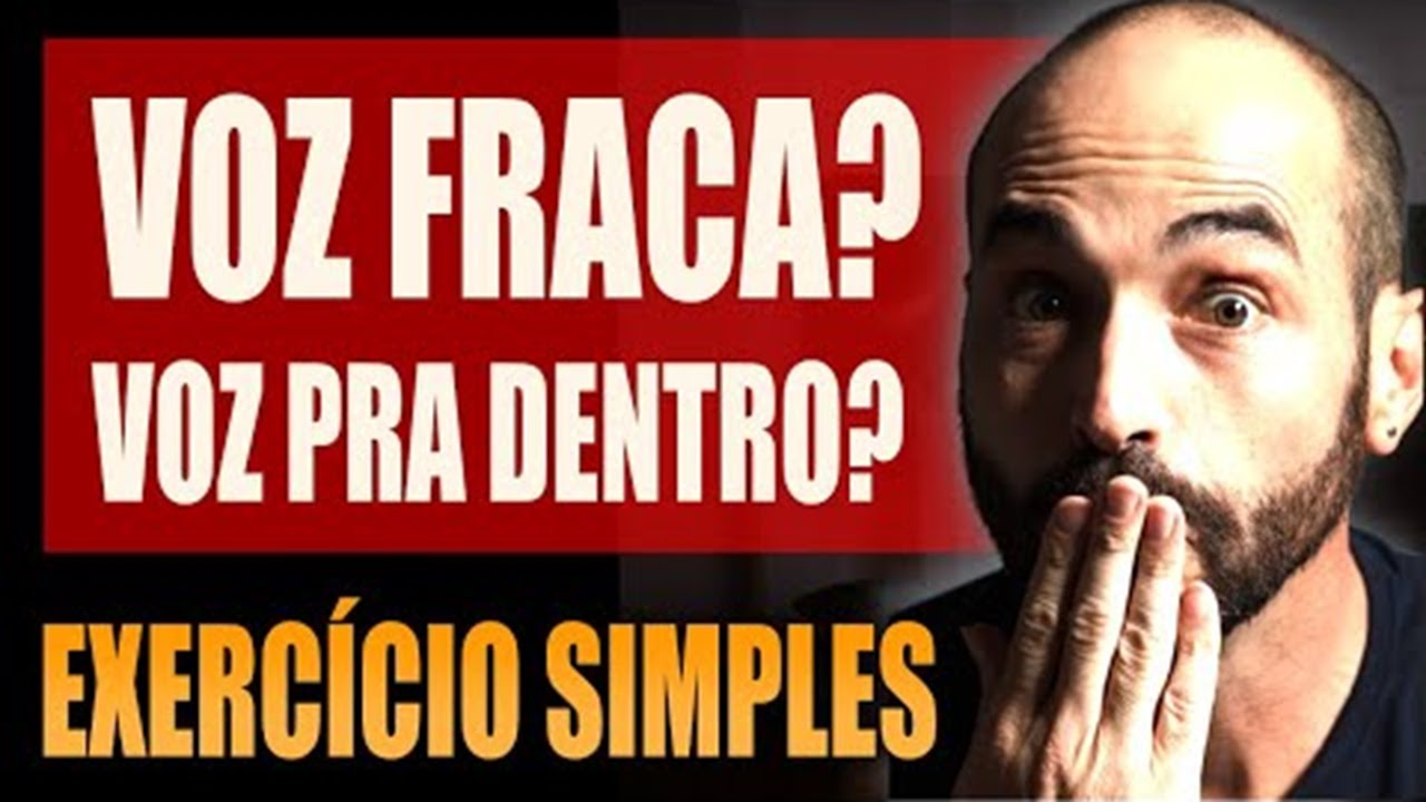 RESOLVA AGORA: Chega de voz PARA DENTRO ou voz fraca (Como soltar a voz JÁ) | Voz em Construção