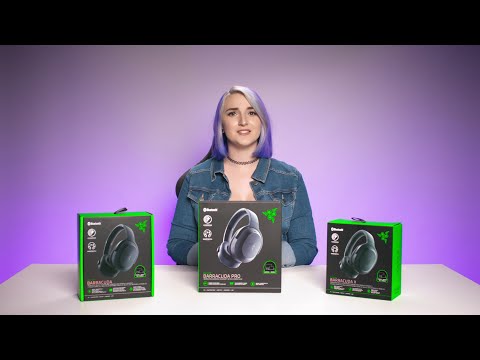 Razer | Ausinės Žaidimams | Barracuda Pro | Belaidės | Ant ausų uždedamos | Noise canceling | Belaidės video