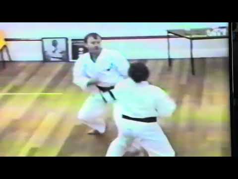 Peter Walton and Mick Reading - sparring