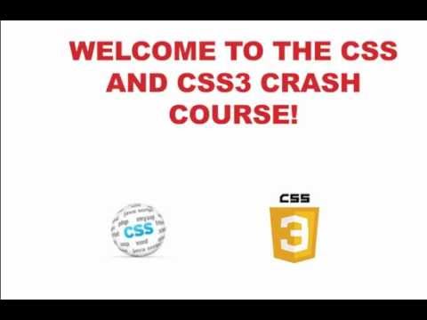 CSS and CSS3 Crash Course | Online Web Development Course