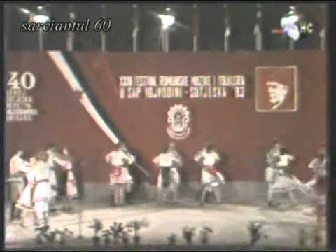 Formatia de dansuri a S.C.  „Frătie și unitate" -- Sutjeska --Sărcia 1983