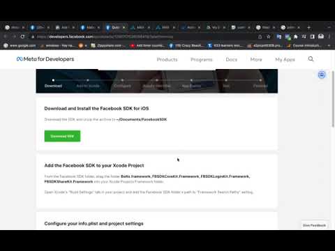Set App Installs sdk for IOS facebook Campaigns