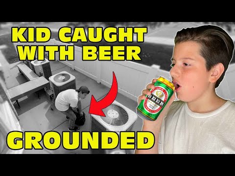 kid Caught Drinking Beer By Security Camera At School🤣😱बच्चा बीयर पीता है bachcha beeyar peeta hai