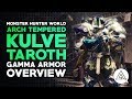 Monster Hunter World | Arch Tempered Kulve Taroth Gamma Armor Set