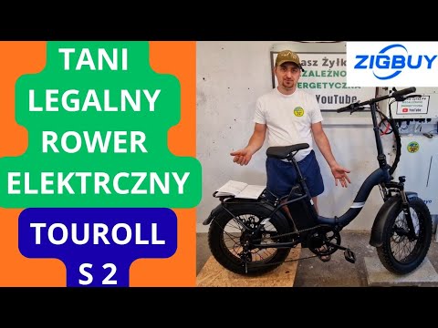 TANI Legalny Rower Elektryczny Touroll S2 32Km/h 250W/650W ZIGBUY.PL