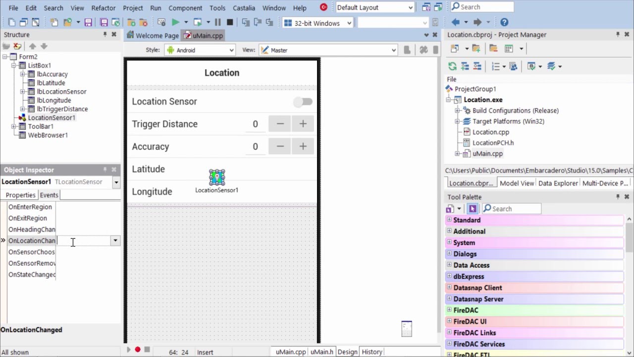 borland c++ builder source control files