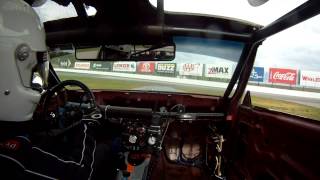 24 Hours of Lemons Loudon Annoying 2013 Wing Failure in Practice