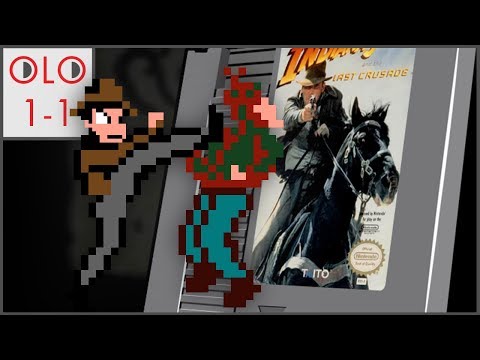 Indiana Jones and the Last Crusade Taito - NES - Only Level One