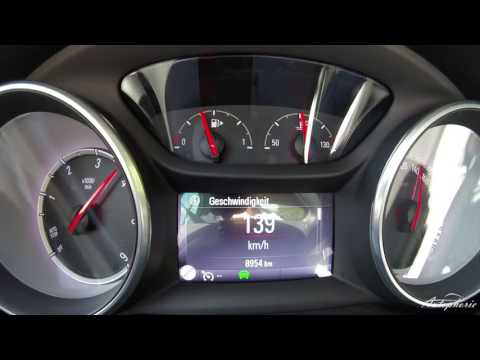 2016 Opel Astra 1.6 CDTi (110hp): Acceleration 0 - 180+ kph / 0 - 110+ mph - Autophorie