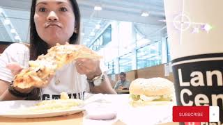 Masarap Ang Pizza Burger-Fries Sa Landers Central
