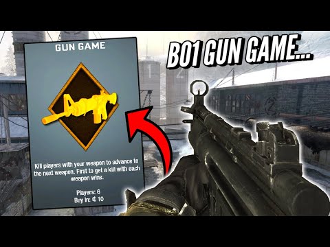 This Is Black Ops 1 Gun Game In 2023...