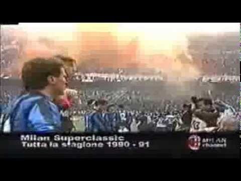 Serie A 1990-1991, day 09 Milan - Inter 0-1 (Berti)