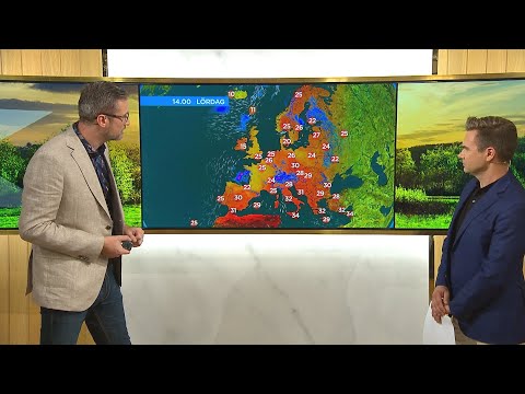 Äntligen regn – här är dagens väderspecial - Nyhetsmorgon (TV4)