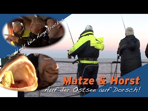 Horst Hennings und Matze Koch angeln auf Dorsch