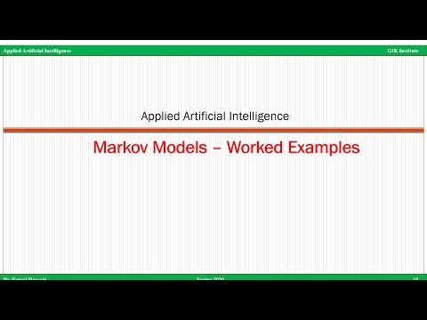 Hidden Markov Models (HMM) - Examples