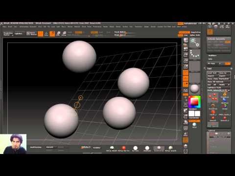 zbrush introduction 010  transform pallet