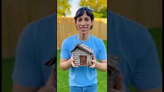 A casa do meu doguinho desabou, então acabei dando uma mansão para ele! 😱🏠