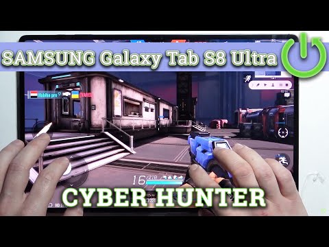 Gameplay of Cyber Hunter on SAMSUNG Galaxy Tab S8 Ultra - Mobile Gaming Test
