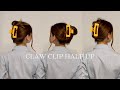 5 Easy 90s Claw Clip Half Up hairstyle #clawcliphairstyles