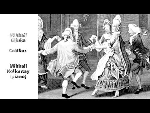 Mikhail Glinka. Cotillon  ---  Mikhail Kollontay (piano)