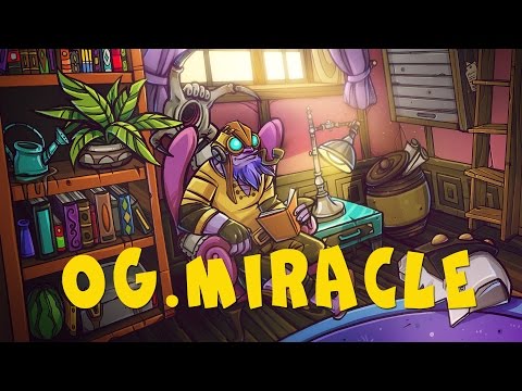 Dota 2 og.miracle plays tinker own ranked match