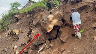 Download lagu Dropping cracked boulders part_2 mp3