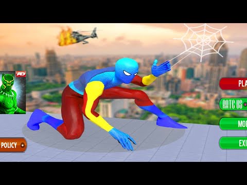 Amazing Frog Flying Spider Hero | Android Gameplay