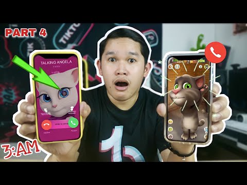 DO NOT CALL TALKING ANGELA AND TALKING TOM AT 3:AM (natakot ako) | Stephen