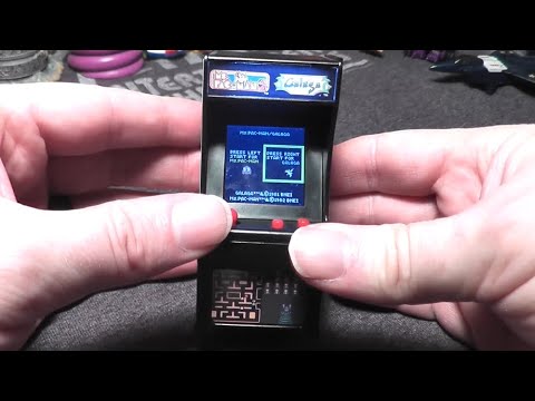 Rare Ms Pac-Man Galaga 2-in-1 Tiny Arcade Review (& Bonus Game!)