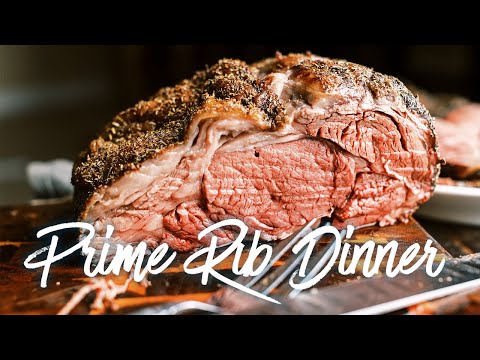 Prime Rib Roast Dinner