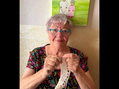 Strick mit Elisa einen Musterwaschlappen, um stricken zu lernen! Teil 1