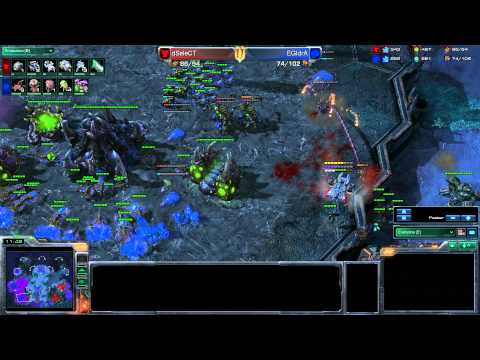 20110623 Idra vs Select on Shakuras Plateau