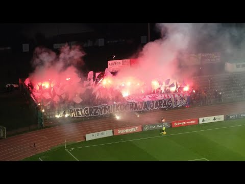 Oprawa ultrasów Stomilu Olsztyn w Grudziądzu