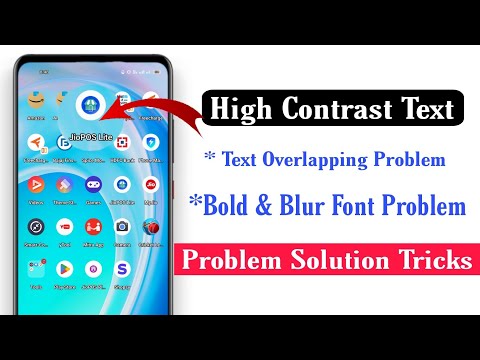 Bold and Outlined Font problem fixed in any Android Device | Realme Phone Ka Fonts Blur Ka Solution