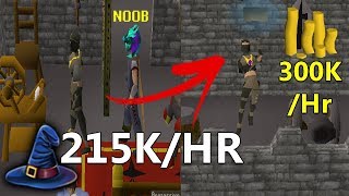 How To Actually Spin Flax LIKE A PRO! (215K Magic Exp/HR 70K Crafting Exp/HR And 300K Profit/HR)
