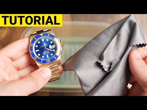 , title : 'Eine Uhr richtig saubermachen | Luxus-Uhren Reinigung Tutorial
