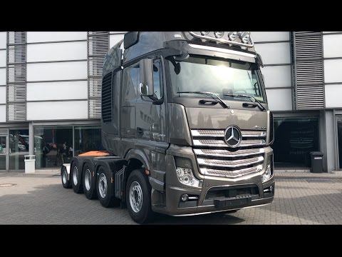 Mercedes-Benz Actros 4163 SLT 2016 In detail review walk around Exterior