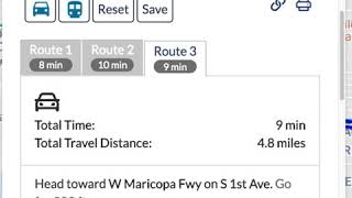AZ511 Website helps you plan your route